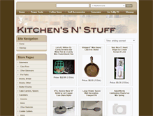 Tablet Screenshot of kitchensnstuff.com